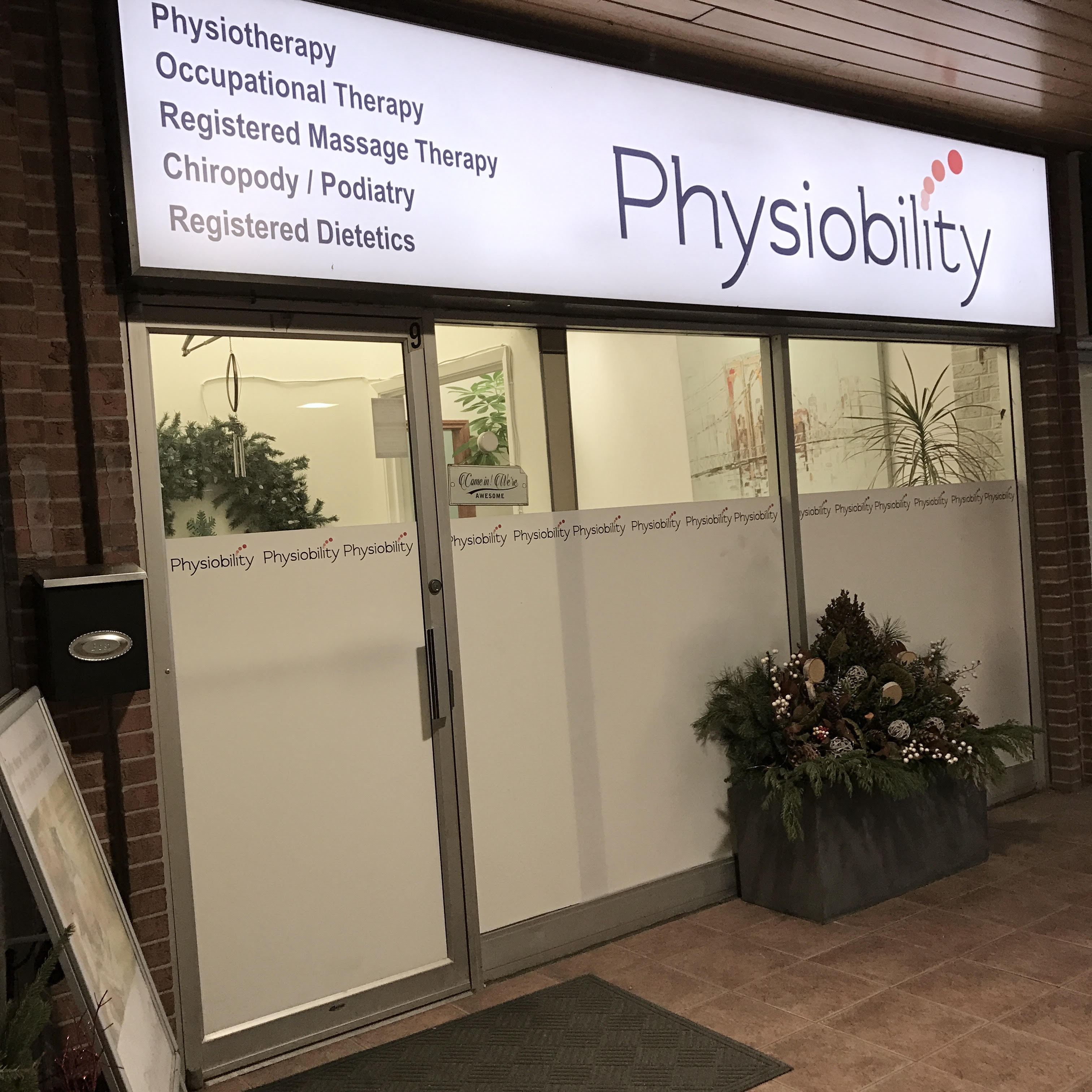 Markham Physiotherapy | Physiobility. Clinic Picture